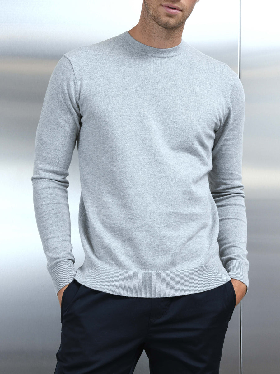 FLARETO© Cotton Knitted Crew Neck Sweatshirt